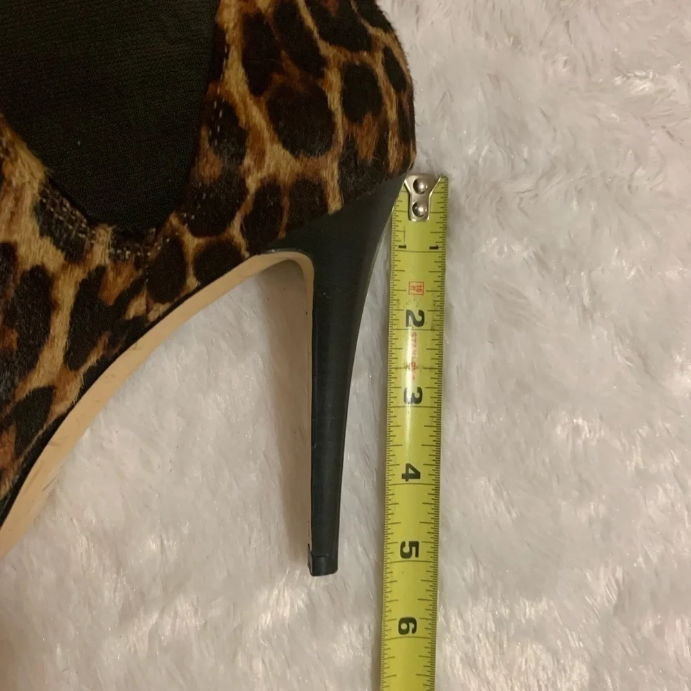 INC Calf Hair 5” Heeled Booties